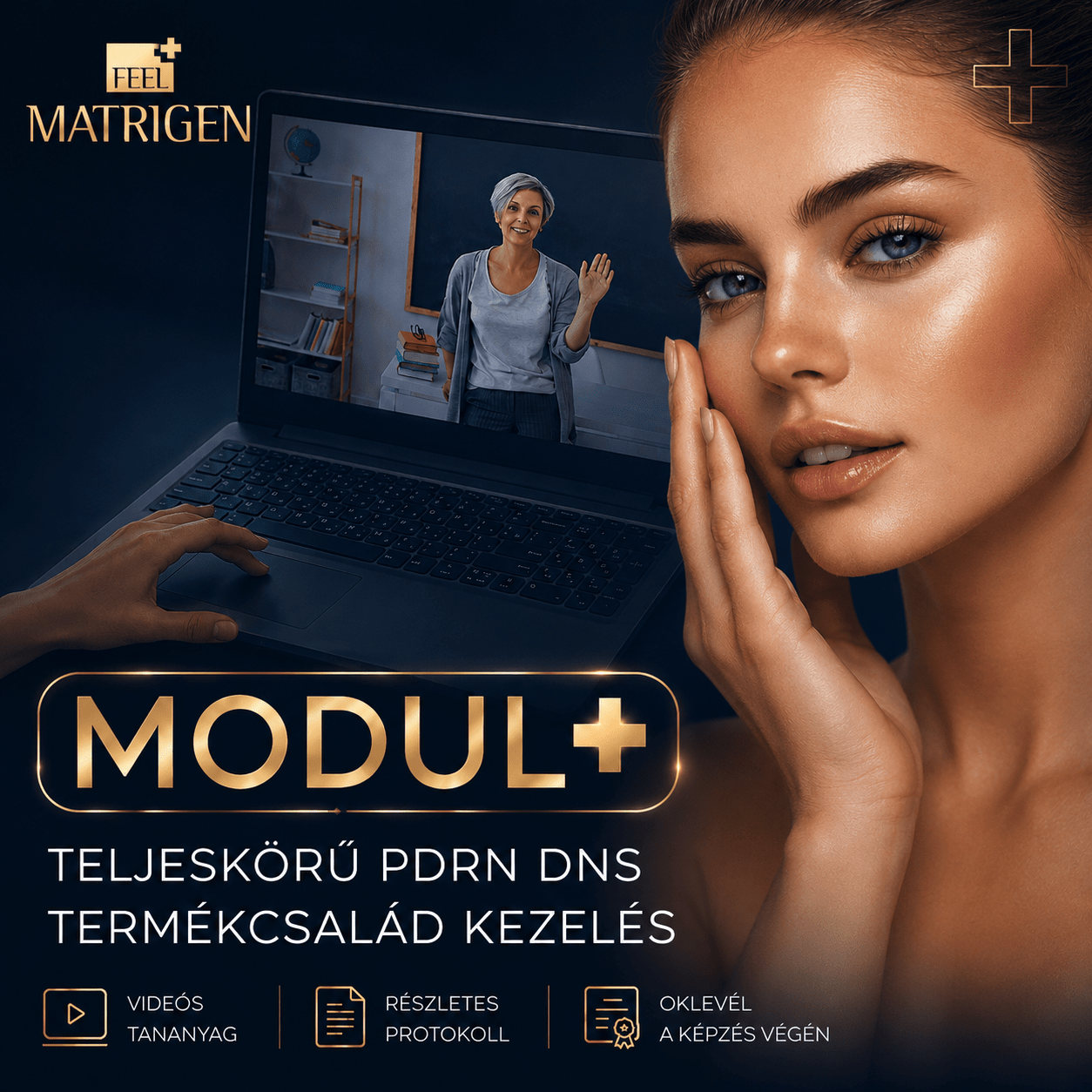 MATRIGEN PDRN – Sejtszintű bőrfiatalítás új generációja | MODUL+ képzés 1 MATRIGEN PDRN – Sejtszintű bőrfiatalítás új generációja | MODUL+ képzés